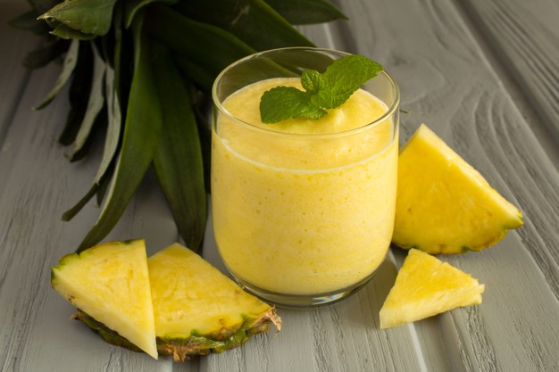 Pineapple Protein Smoothie!